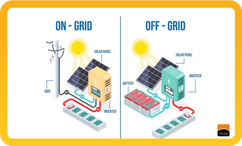 سیستم خورشیدی آنگرید و اف گرید 